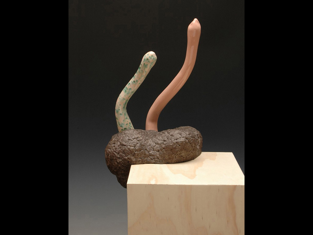 Lily Jade & Peachie (includes pedestal)