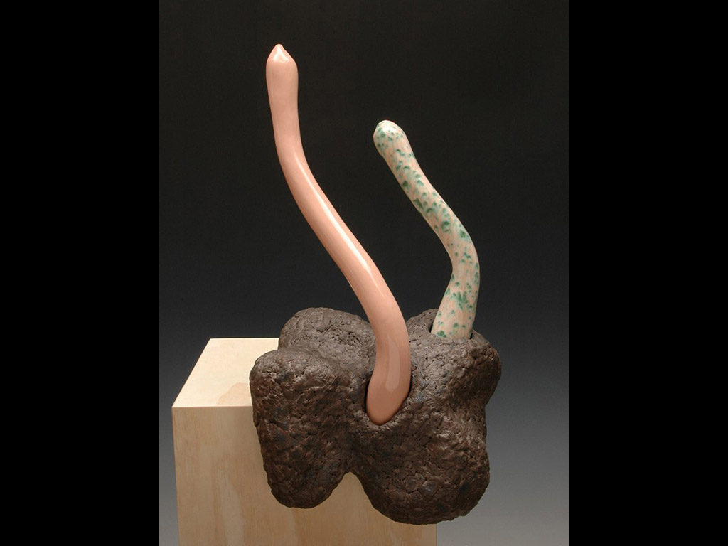 Lily Jade & Peachie (includes pedestal)