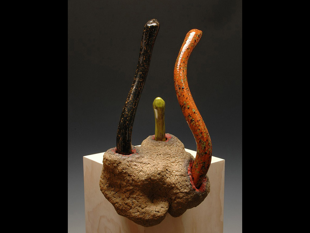 Gesticulators (includes pedestal)