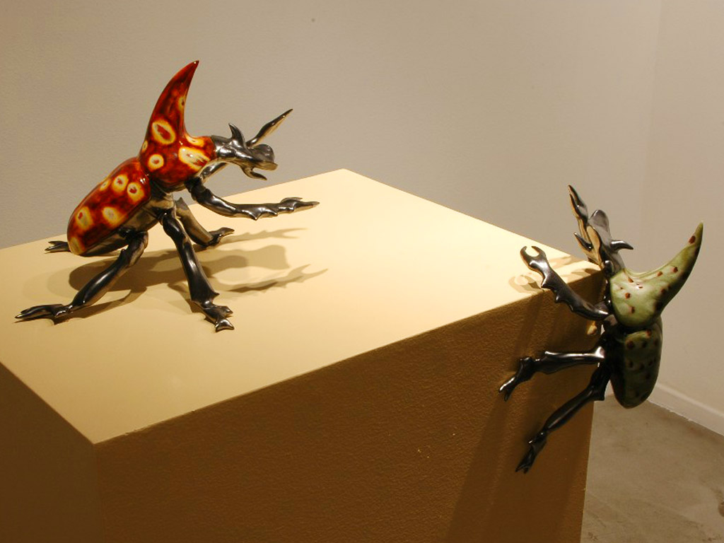 Beetles and Sprouts installation 